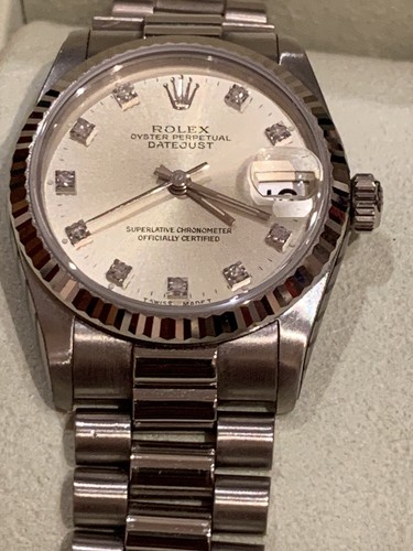Rolex solid 18k - rolex,