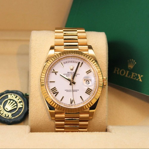 Rolex day date - 40, white