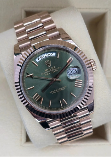 Rolex day date - olive, dial