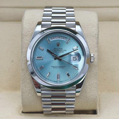Rolex day date platinum - day-date, 40