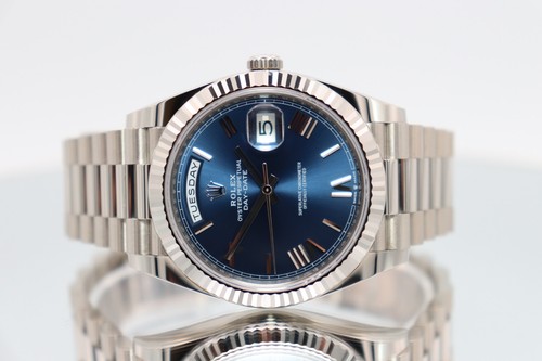 Rolex daydate 18ct white - rolex,