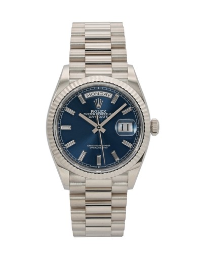 Rolex day date blue - day-date,