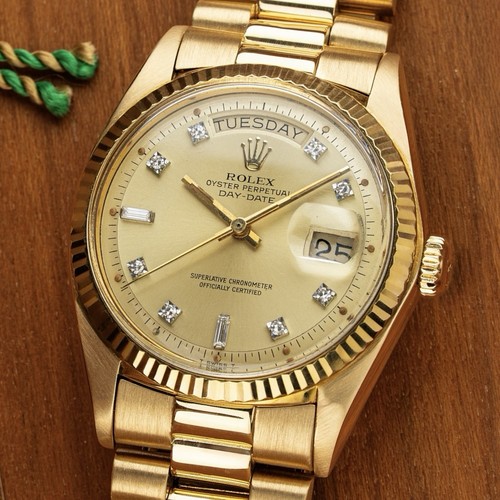 Rolex day date - rolex, 18k