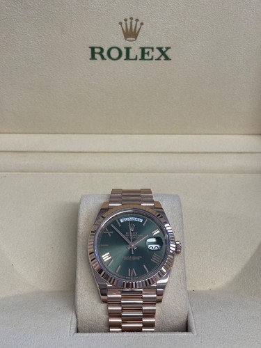 Rolex day date olive - day-date, green