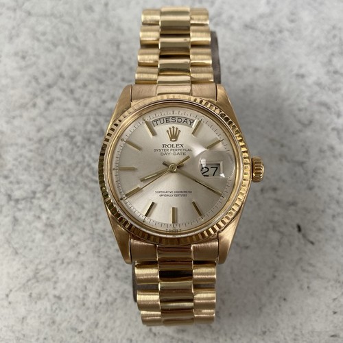 1972 rolex day date - date, 18k