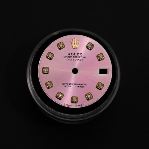 Rolex 31mm custom pink diamond - rolex,